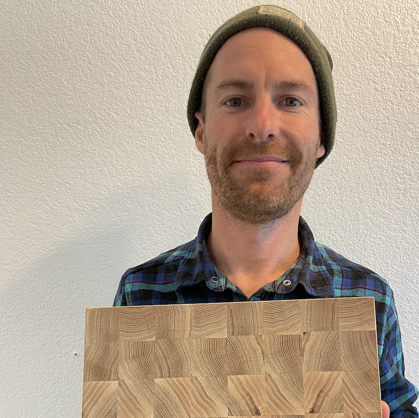 Guy Mitchell, head carpenter at carbon based designs